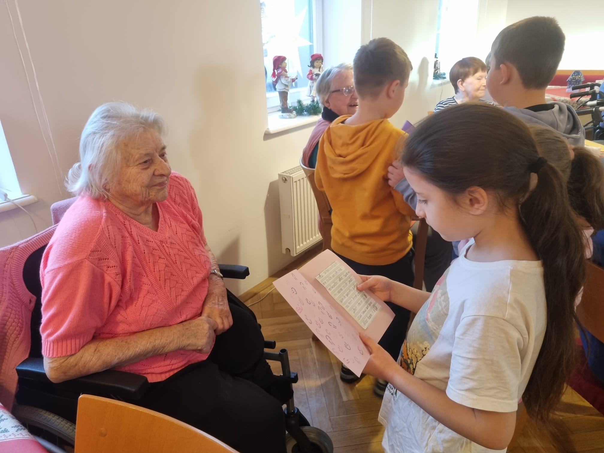 Weihnachtskarten für Senioren