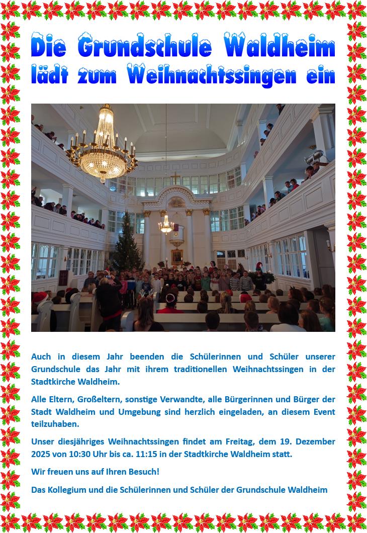 Weihnachtssingen 2025