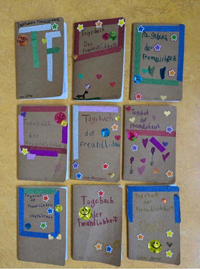 „Das Tagebuch der Freundlichkeit“ – Projekt zum sozialen Lernen
